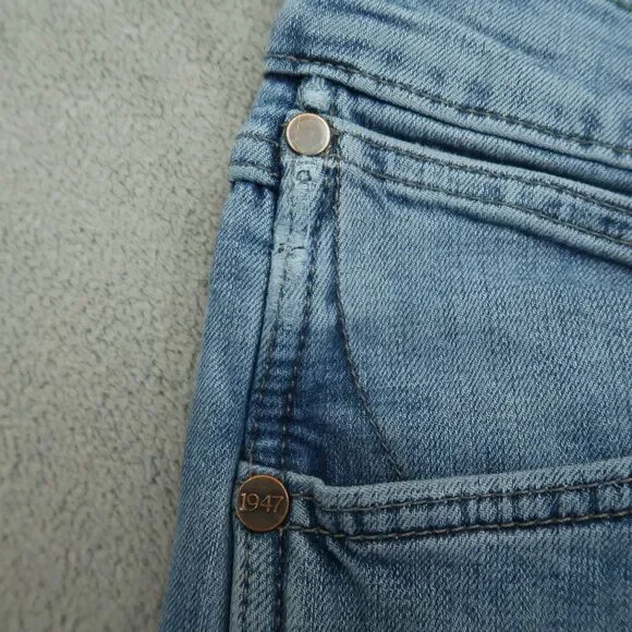 Wrangler Retro Jeans Mens Fits 30x32 (No Tag) Blue Slim Straight Stretch Denim - Picture 3 of 16